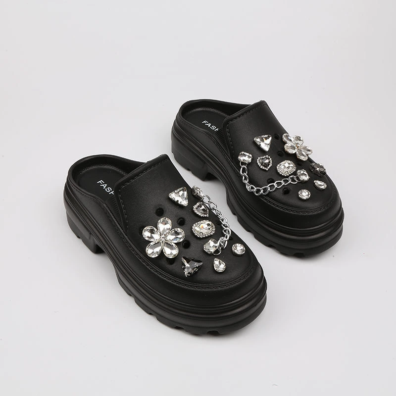 2025 новые туфли с толстым дном для женщин летом носить нескользящие пляжи