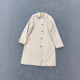 2025早秋新款看精致优雅气质显瘦大气干练时髦撞色双面穿风衣