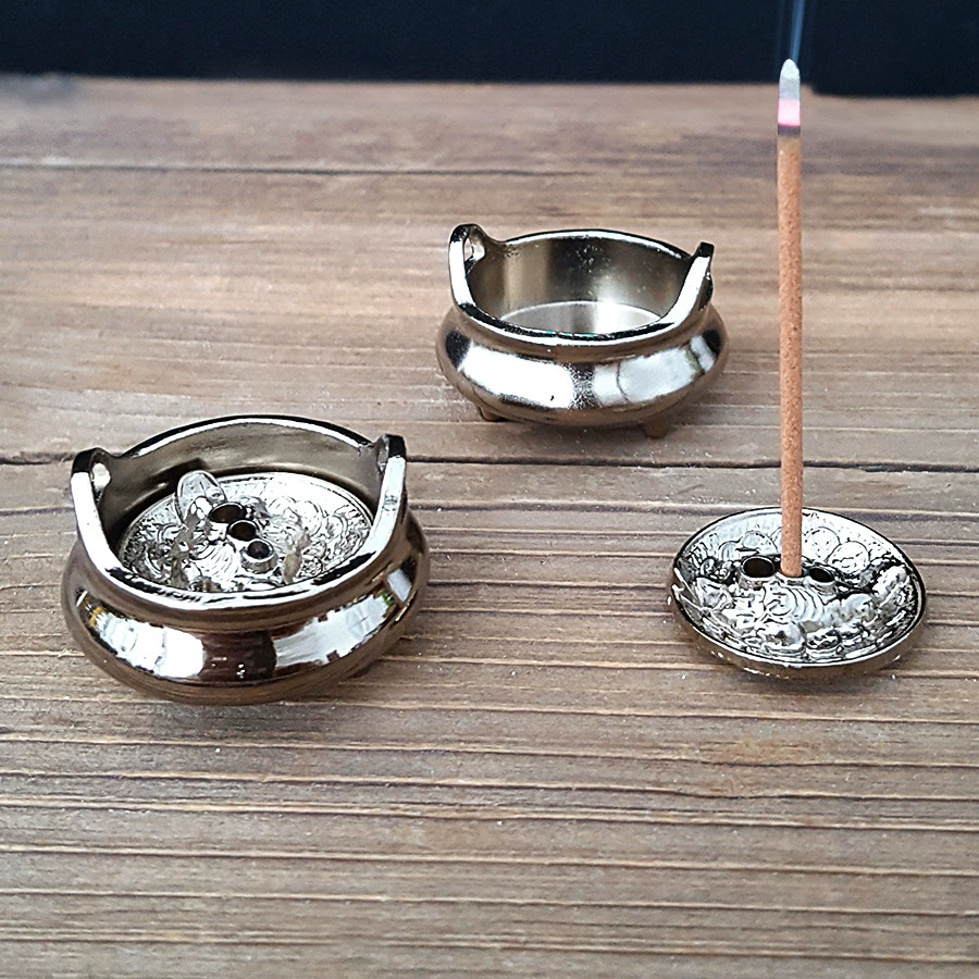 Заводская оптовая продажа жаба маленькая курильница из сплава проволоки ароматизированной подставки для ароматизированной вставки для ладана для украшения креативная домашняя гостиная оптом