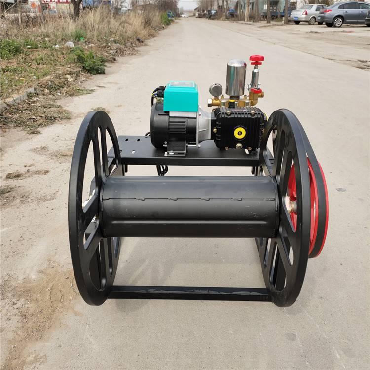 电动打药机遥控收管 农用果树打药机 全自动收管打药机