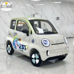 新款四开门电动车家用女士代步上下班接封闭式四开门四轮小电瓶车