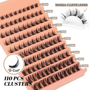 Xj3 segment eyelash flower hair thick