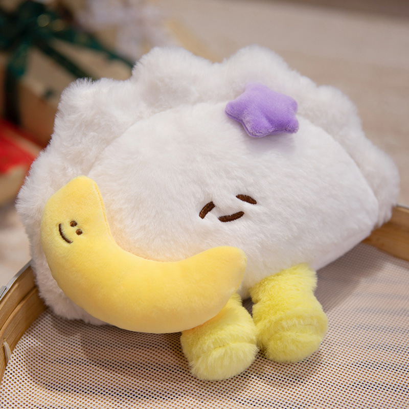 かわいい朝茶まんじゅう人形蒸し餃子ぬいぐるみ女の子睡眠ベッドメイト枕人形誕生日ギフト人形|undefined