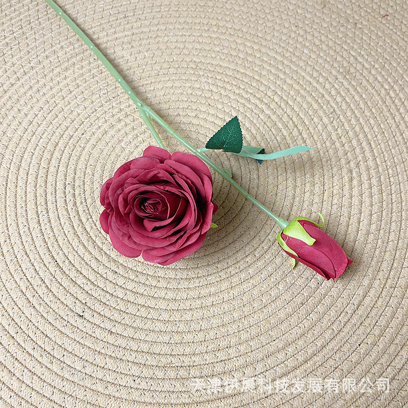 아카시아 장미 2송이-레드