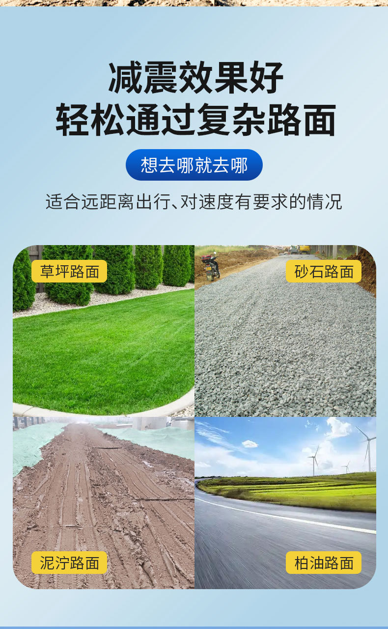 Taihe Standing King Kong Fully Automatic Electric Four-Wheeler for the Elderly and Disabled, a Home-Use Mobility Vehicle