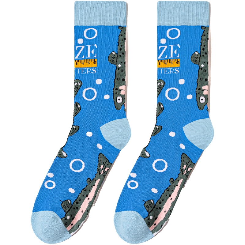 65g Weight Socks Classification Socks Lingerie Type Cotton (more than 50%) Fabric Type A Pair Quantity Casual, Daily Occasion Animal, Color Block Pattern All Seasons Season Unisex Gender Cute Style A Pair Cute Unisex Animal Color Block Cotton (more Than 50%) Crew Socks 21