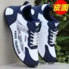 109 white and blue/leather noodles