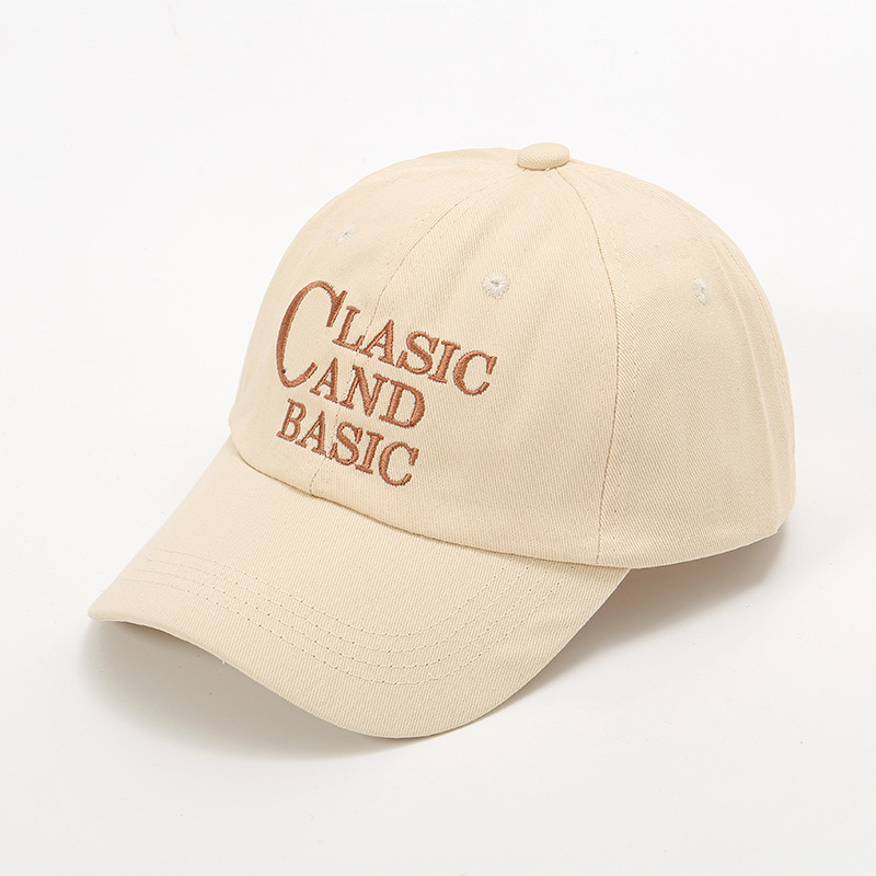 Women's Baseball Cap Street Style Embroidered Letter Duck Tongue_voghion.com