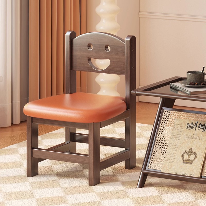 Taburete de madera maciza sala de estar casera respaldo taburete de madera taburete de jardín de infantes taburete de madera taburete de madera taburete bajo