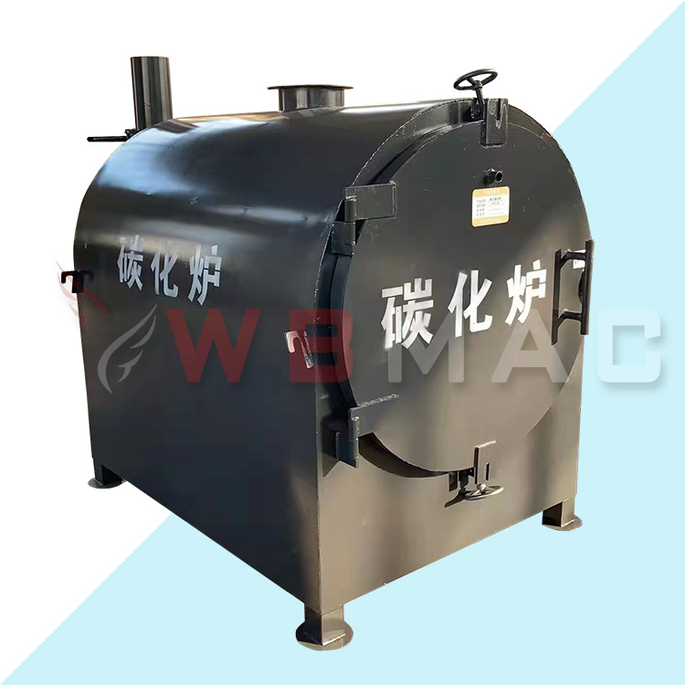 万铂节能型干燥设备 卧式炭化炉 污泥干化设备腐植土炭化设备