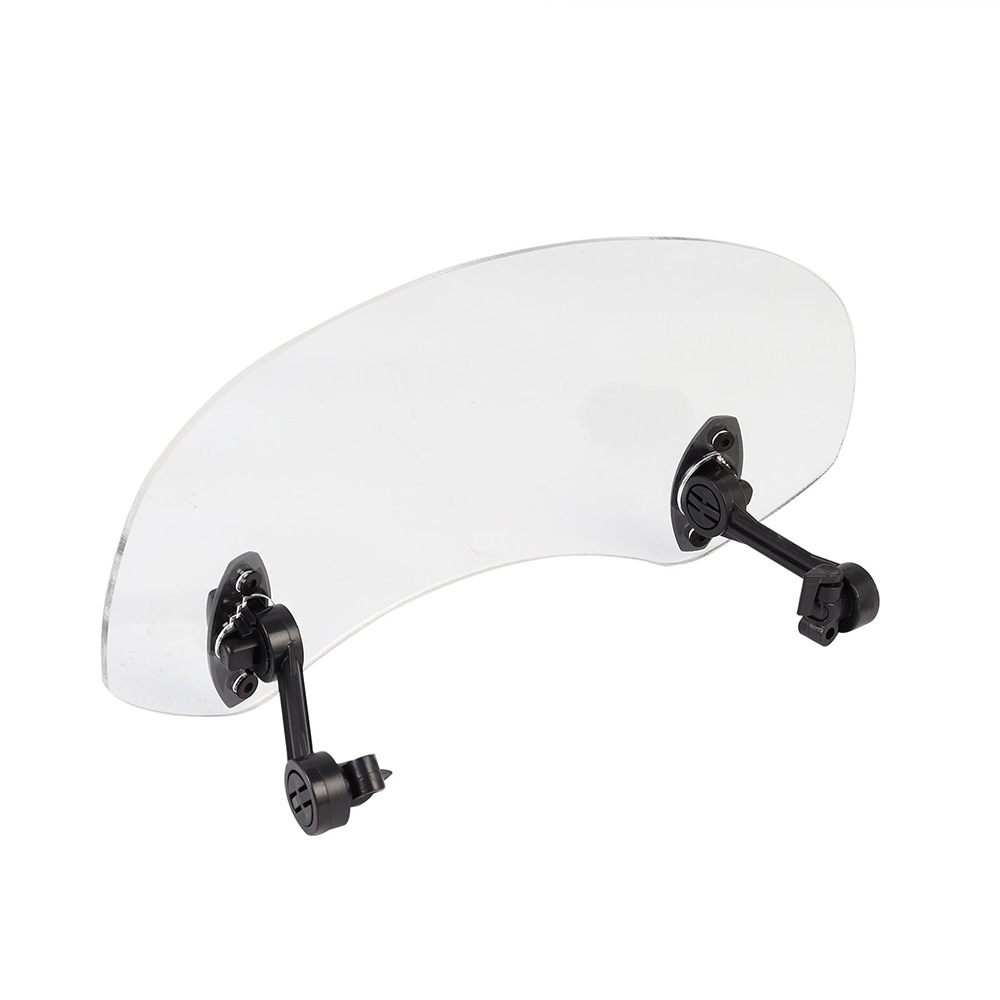 Motorcycle Modification Parts, Front Height-Adjustable Windshield, Suitable for Yamaha, Suzuki, Piaggio, Guangyang
