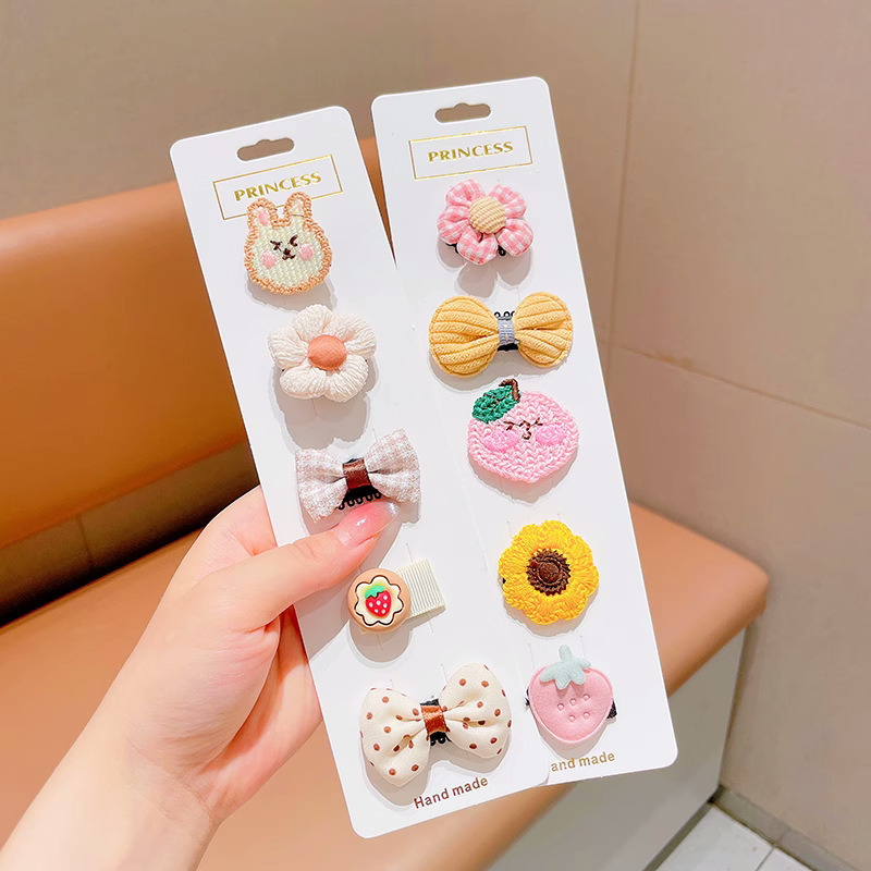 Horquilla para niños, el bebé no daña el cabello, clip de lanugo, horquilla, lindo bebé, súper lindo, niña, tocado de niña 2025 nuevo