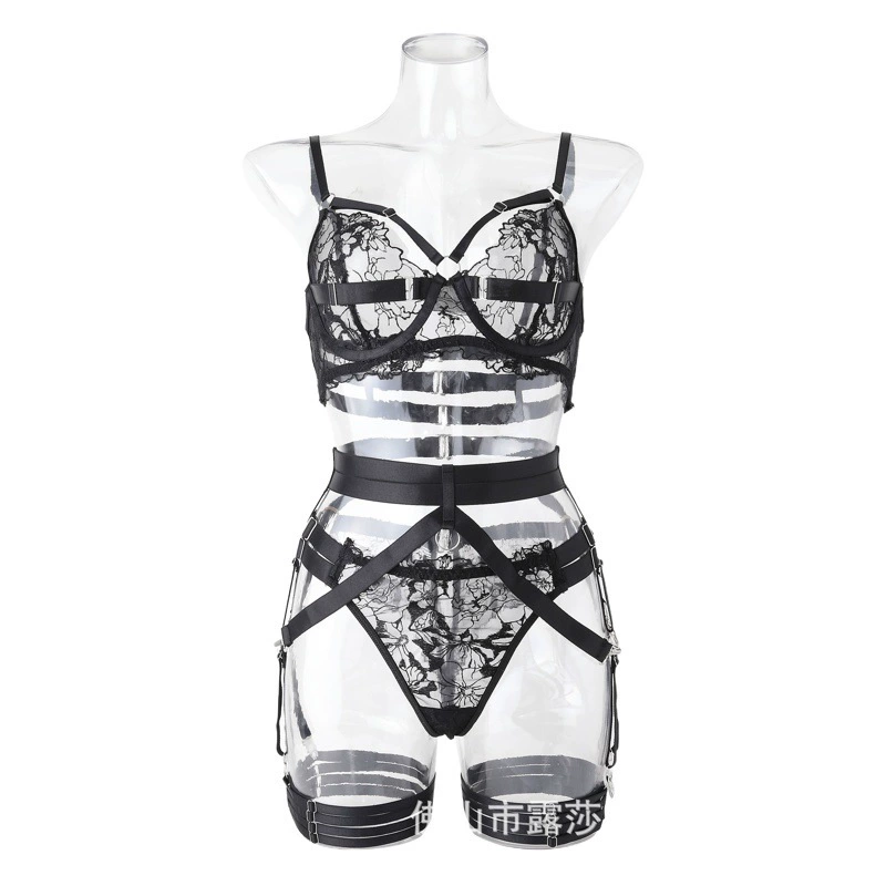 Lusha Европа и Соединенные Штаты тяжелое ремесло комплекс сексуальное нижнее белье Подвязка вышивка тела формирование сексуальное нижнее белье дамы в наличии 1626