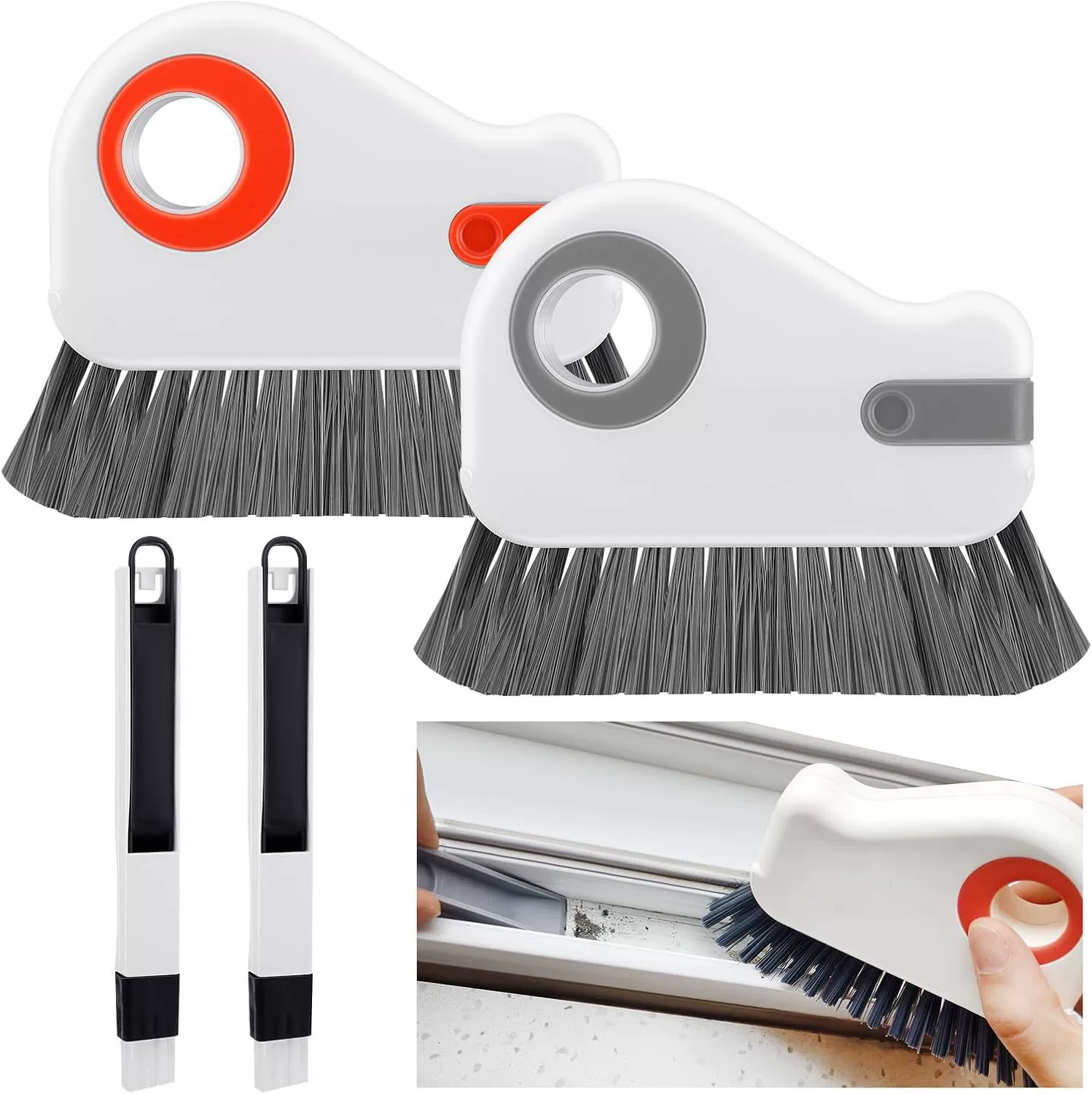 4 комплекта газовой плиты щетки щетки для окон, шитые дверные и оконные дорожки, раздвижные двери, зазоры для очистки щетки