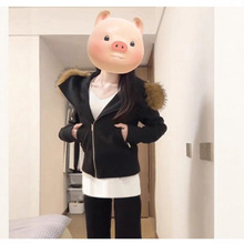 白色加长打底衫羽绒服内搭女中长款遮屁股上衣秋冬季磨毛加厚修身