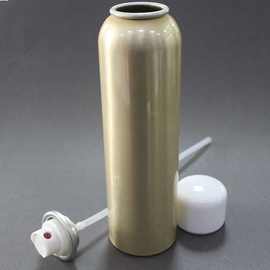 铝瓶现货厂价批发白色150ML清爽保湿防晒喷雾铝罐一片式易拉罐