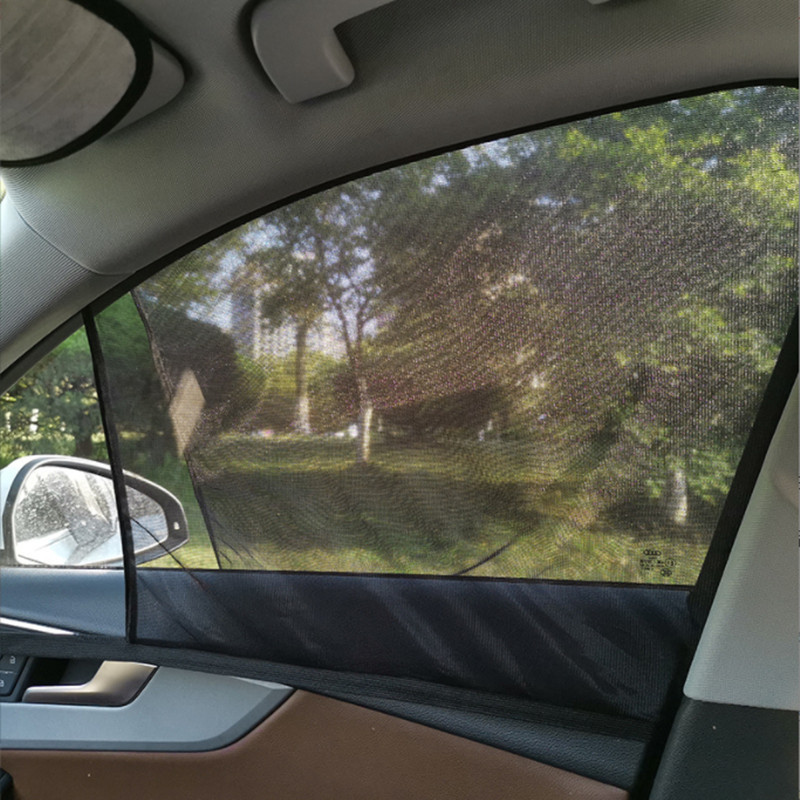 Ventana de sombrilla del coche protección solar aislamiento térmico sombrilla cubierta de la ventana lateral placa del parabrisas delantero ventana de la pantalla anti-mosquito del coche