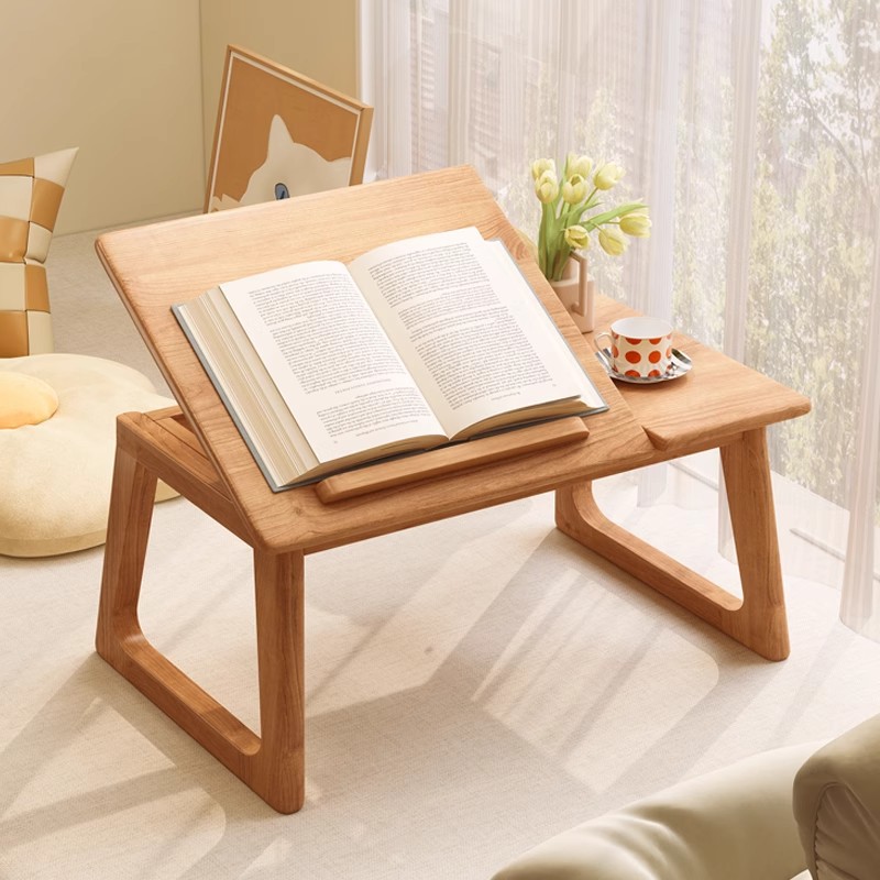 Mesa de cama pequeña tabla de madera sólida tabla de ventana plegable dormitorio de estudiantes tabla de estudio simple tabla de computadora portátil