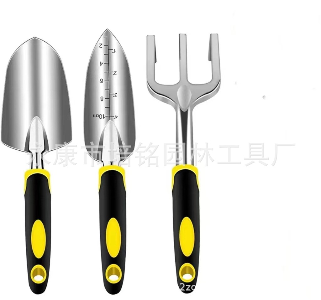 Suministro directo de fábrica Juego de herramientas de jardín de 3 piezas de venta caliente transfronteriza de Amazon