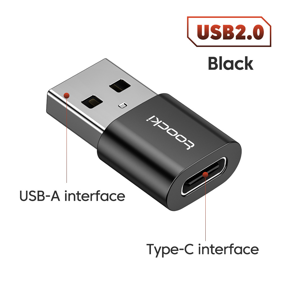 Toocki nuevo Xiaoyi USB3.0 A Adaptador de tipo C OTG adaptador de cable de datos adaptador de teléfono móvil
