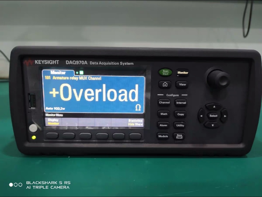 美国全新DAQ970A DAQ973A数据采集仪温度DAQM901A 60通道通用模块