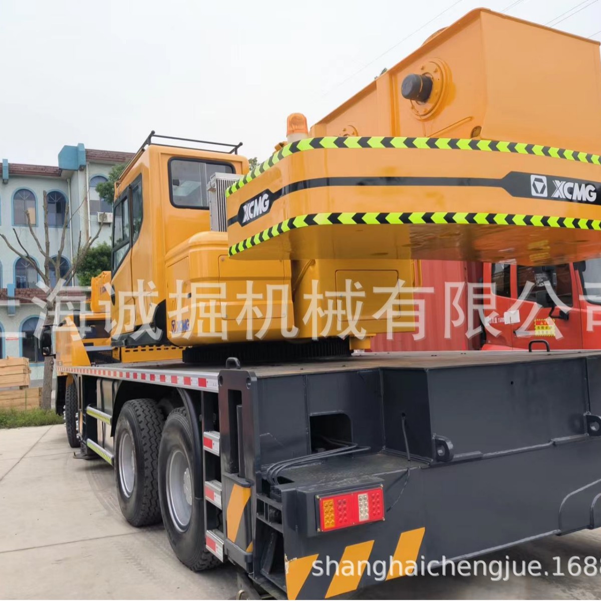 二手起重机  现货出口上海徐工70吨吊车QY70KC