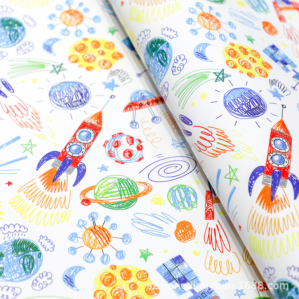 JS Crow Space Rocket 6254-1; 74*51cm una pieza