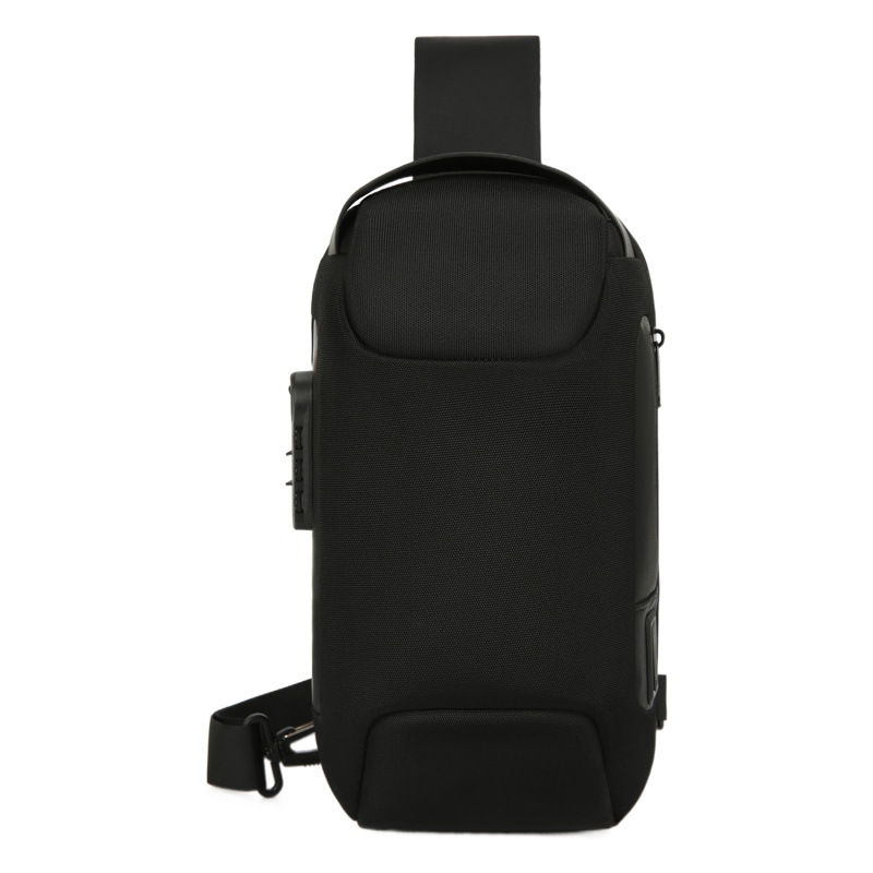 Bolsa de pecho antirrobo para hombres nueva simple gran capacidad crossbody coche deportivo estilo hombres mochila multifuncional bolso de hombro casual