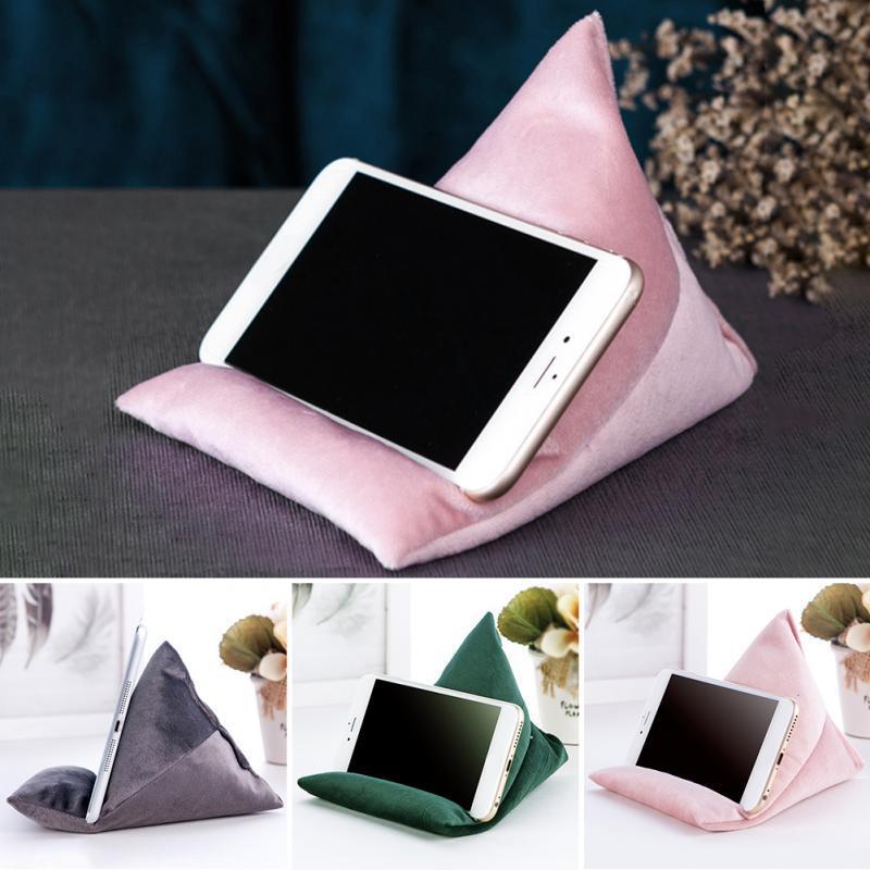 阅读枕通用桌上pad布艺支架抱枕手机平板懒人手机支架阅读架靠枕