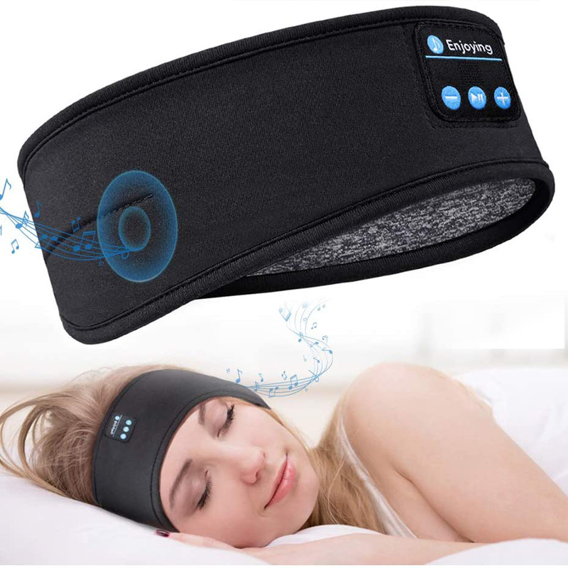 European And American Outdoor Bluetooth Headband Fitness Cycling Sleep Bluetooth Music Headscarf Yoga Sports Hairband For Men And Women