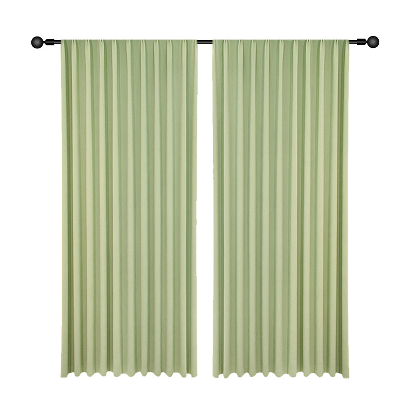 Nuevo Milán arrugado sombra cortina de aislamiento térmico cortina cort