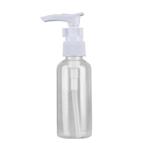 Bulk Pumped Cream Bottle PET Transparent Plastic Travel Portable Shampoo Essence Foundation Liquid Refill Bottle