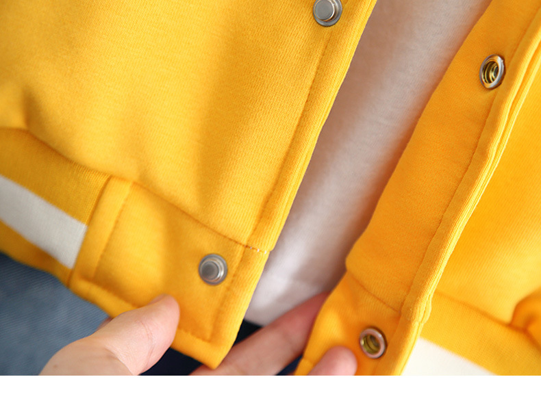 Boys Fall Baseball Jacket Children's Spring And Autumn Jacket Top Boys Fall Trend_voghion.com