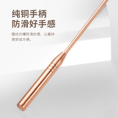 Amazon Pure Copper Tongue Scraper Tongue Cleaner Stainless Steel Tongue Cleaner Bad Breath Brush Tongue Cleaner Oral Care Tool