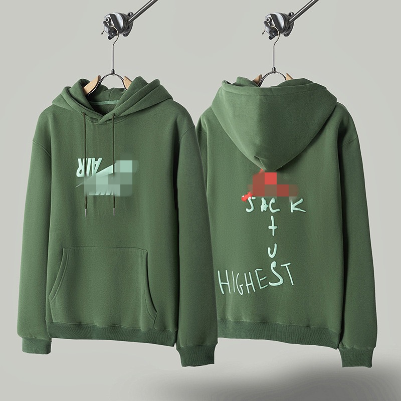 Marca de moda de rap hip-hop europea y americana TRAVIS marca compartida M Kee sudadera con capucha suéter chaqueta de pareja pantalones T SCOTT