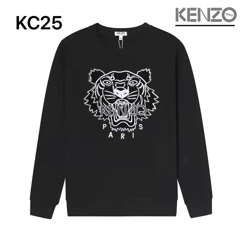 跨境代发潮牌秋冬款老虎头贤三刺绣情侣同款时尚百搭纯棉圆领卫衣|undefined