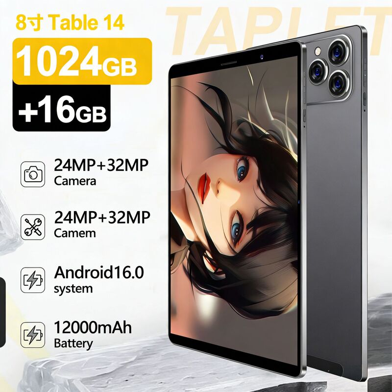 8inch Android Tablet Tab14 Computer Cross-Border E-Commerce Foreign Trade High-Definition Screen Gps Bluetooth Dual Sim Dual Standby with Call Function 8inch Android Tablet Tab14 Computer Cross-Border E-Commerce Foreign Trade High-Definition Screen Gps Bluetooth Dual Sim Dual Standby with Call Function