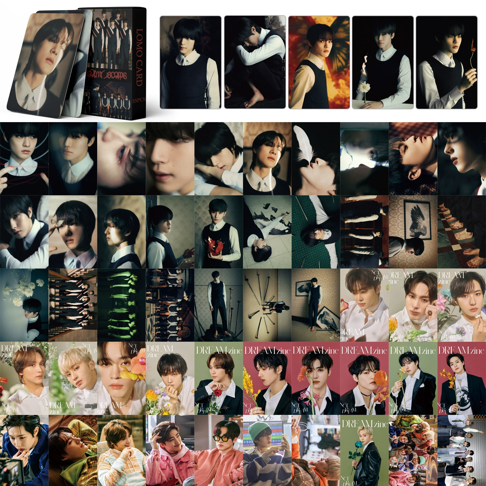 55 NCT DREAM card Dream () scape jeno Park Zhisheng