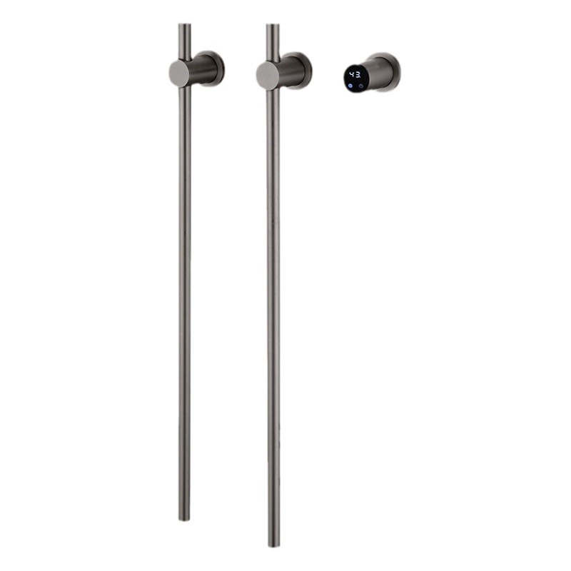 Электрическое Отопление интеллектуальная вешалка для полотенец с постоянной температурой Встроенная Скрытая настенная нагревательная Вешалка из углеродного волокна нагревательная сушка для полотенец