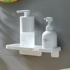 Small adhesive storage rack wall-mounted storage rack hand sanitizer storage bathroom storage rack kitchen sundries rack