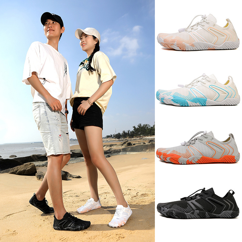 2025跨境新款溯溪鞋夏季攀岩五指鞋户外登山沙滩鞋运动涉水游泳鞋