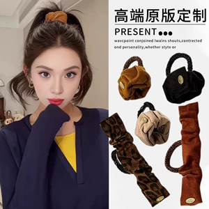 High Ponytail Fixing Tool, Non-Collapse Magic Hair Tie, Women's High-End 2025 New Bun Hair Tie