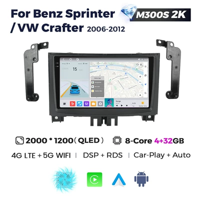 DVD Navigation: Suitable for Mercedes - m300s-2k-432-eight-core-full-network-communication