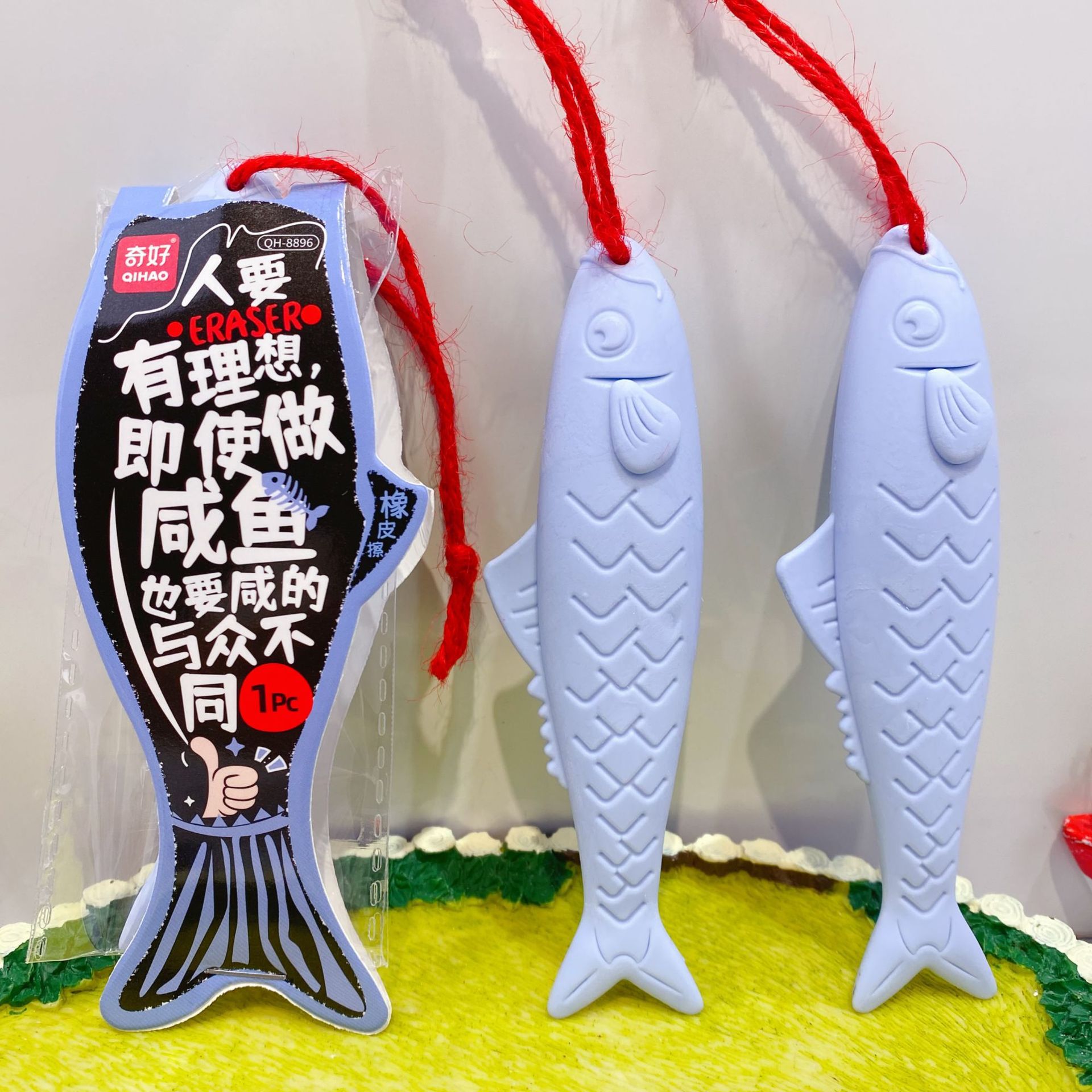 Nuevo en línea lengua de marea salada forma de goma de borrar encantadora marea juegan estudiantes creativos limpio sin residuos