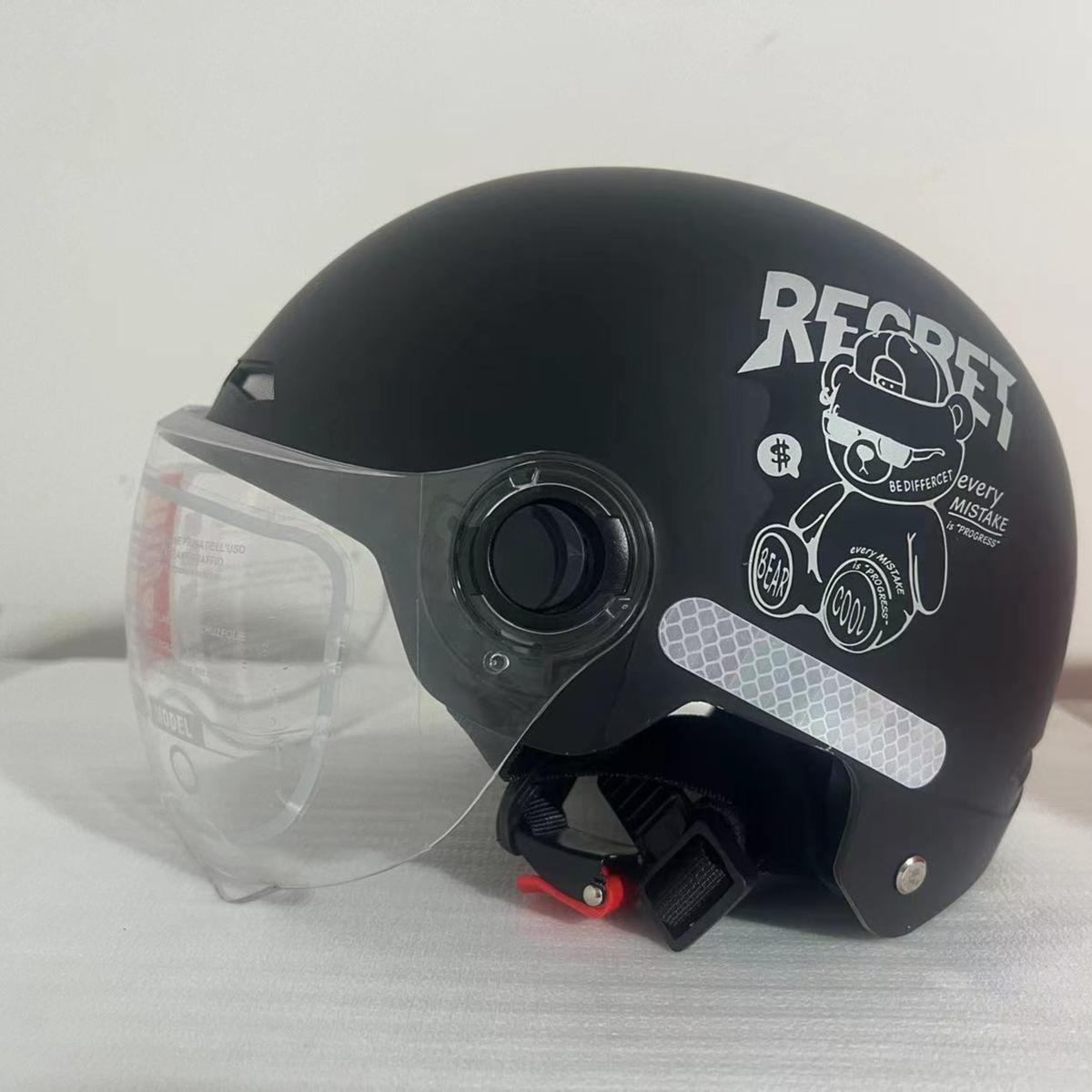 quality electric vehicle: Diàndòngchē Auto Parts and Accessories - black-adult-brown-lens-bear-ears