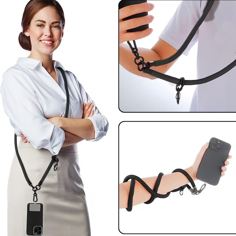 Mobile Phone Lanyard, Cross-Body Adjustable Anti-Lost Lanyard, Mobile Phone Strap, Neck Strap, Sturdy Camera Strap, Manufacturer Wholesale Mobile Phone Lanyard, Cross-Body Adjustable Anti-Lost Lanyard, Mobile Phone Strap, Neck Strap, Sturdy Camera Strap, Manufacturer Wholesale