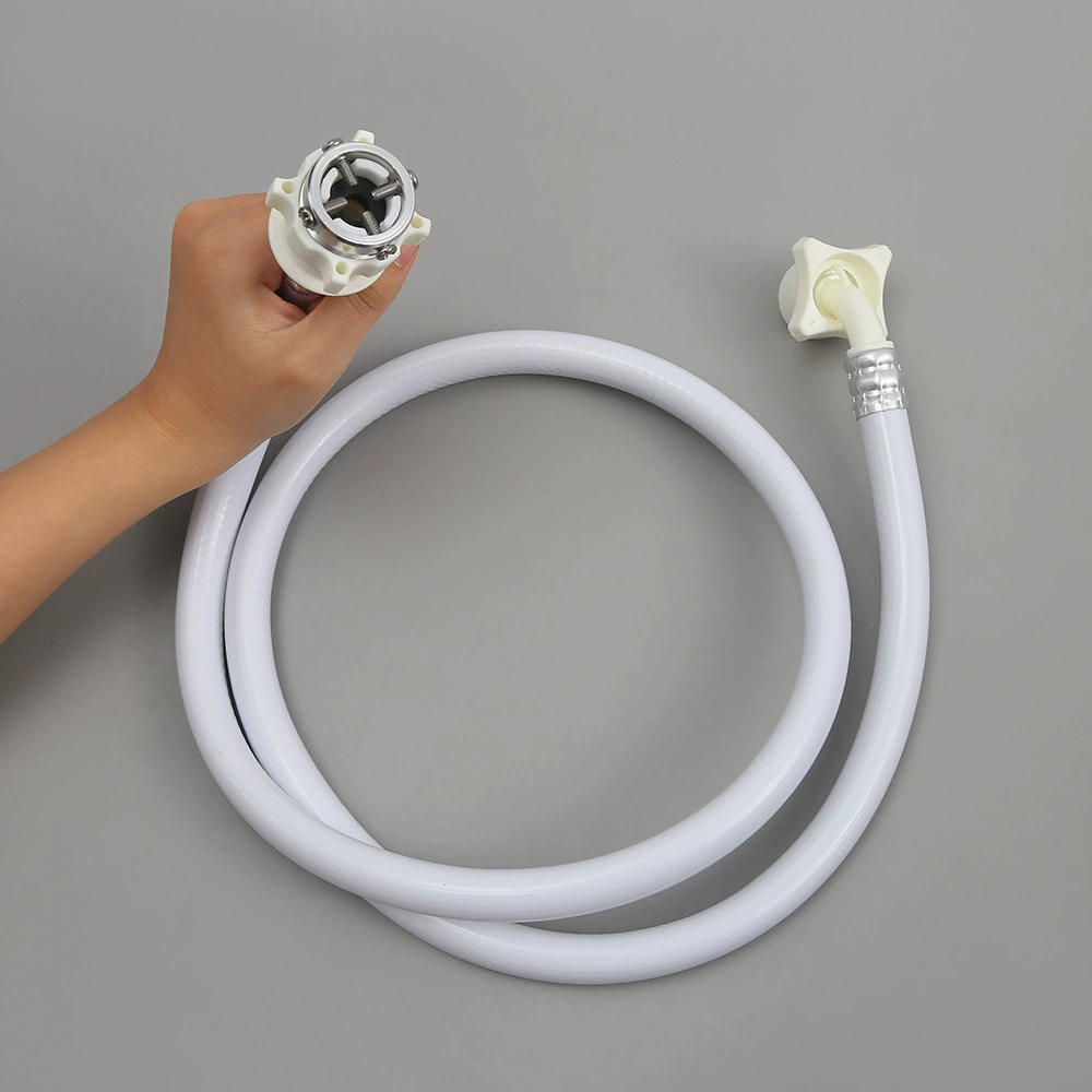 Стальная головка автоматическая стиральная машина впускной патрубок соединитель удлинительная труба шланг удлиненная Взрывозащищенная труба Универсальный шланг