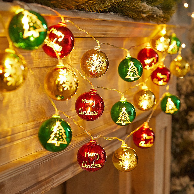 LED transfronterizo decoración de luces Santa muñeco de nieve árbol de navidad luces de atmósfera luces de navidad luces de color luces de luz de cadena