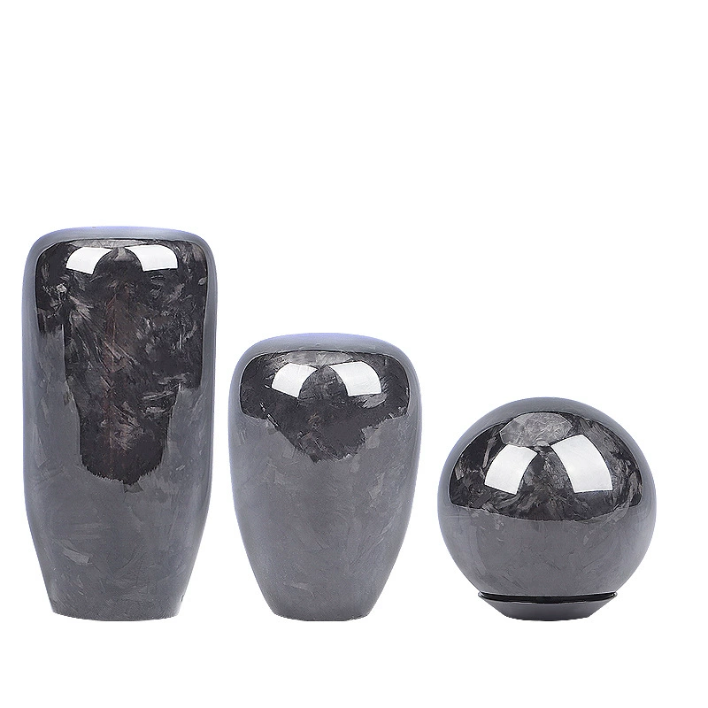 Детали модификации автомобиля круглая нерегулярная кованая головка из углеродного волокна гандбольная головка средних и длинных волн