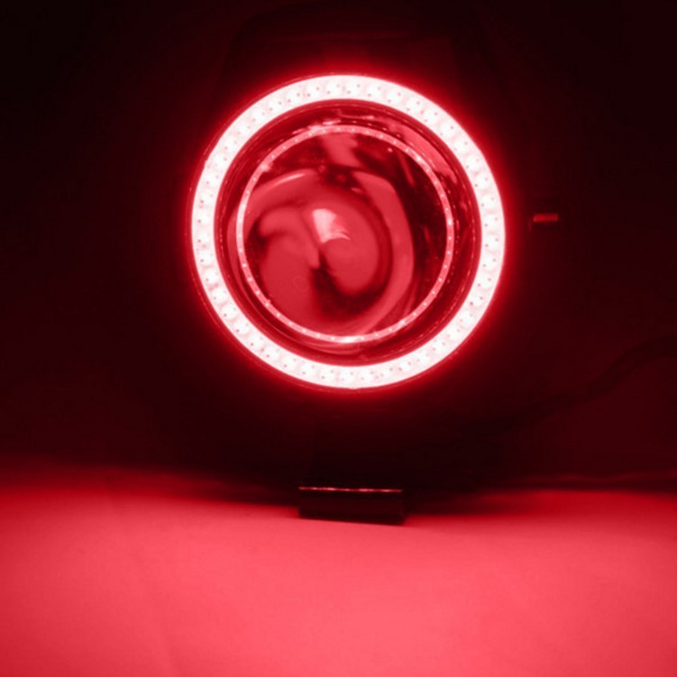 Cross-border e-commerce modified electric car led headlight angel eye handlebar external u7 motorcycle light led headlight